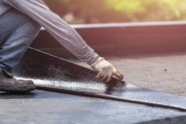 Professional Interior Drainage System technician working in Oswego, NY